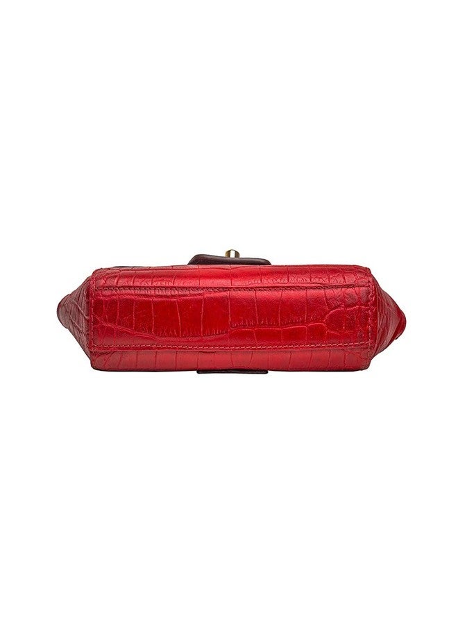 Hidesign Women Clutch (Red) - Image 3